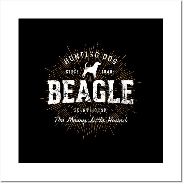 Beagle Wall Art by HypeRamen